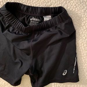 Asics Black Spandex Shorts